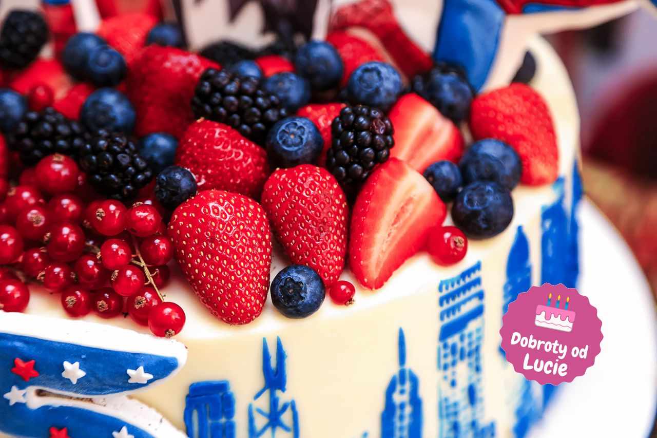 svěží ovocné dorty